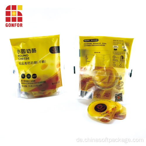 Chilled Food Cheese Verpackungsmaterial Fin Seal Bags